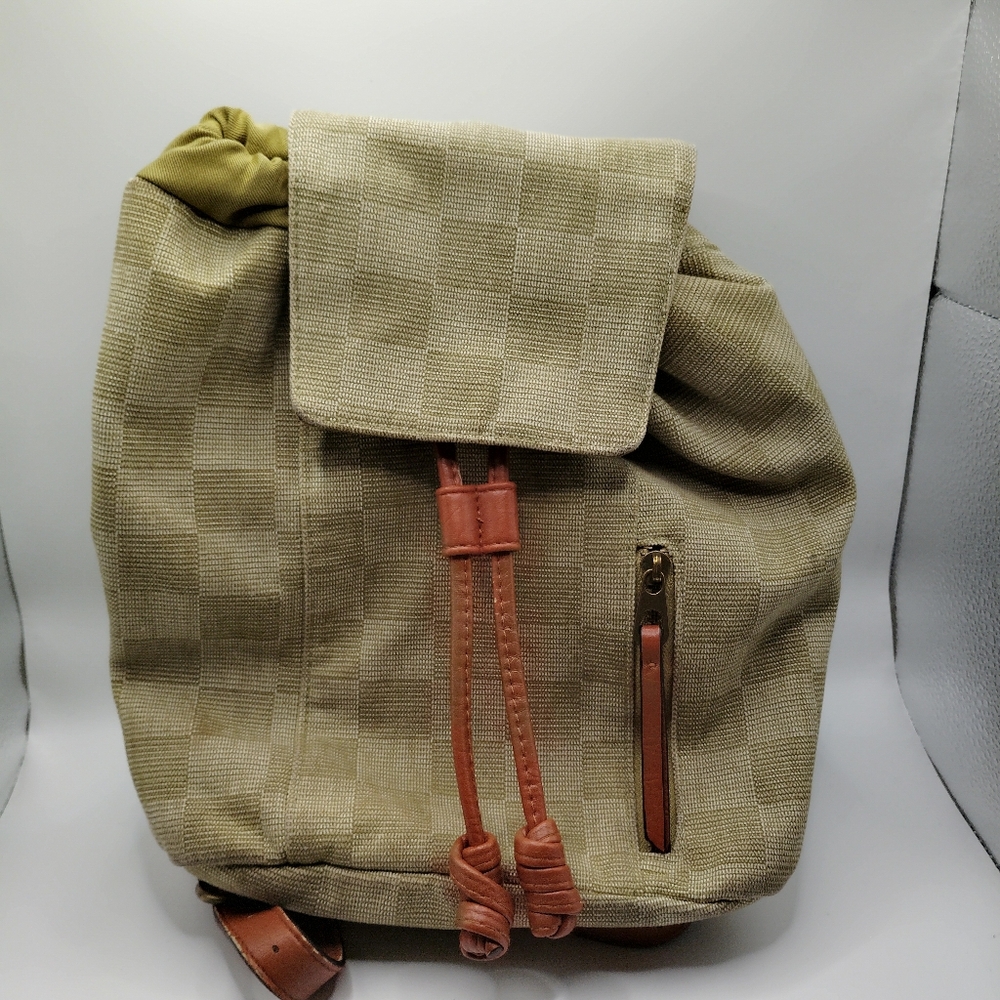 Universal Thread Checkered Mini Backpack - image 1